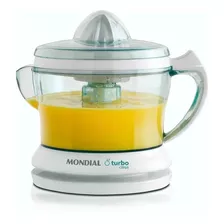 Espremedor De Frutas Turbo Citrus E-01 Mondial 110v Cor Branco Frequência 60