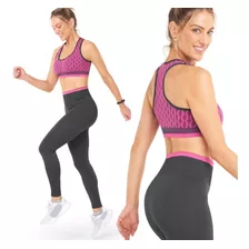 Roupa Ginastica Feminino Academia Fitness Treino Sport