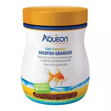 Alimento Peces Goldfish Pellets Color Aqueon 85 Grs 