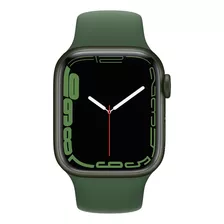 Apple Watch Series 7 (gps, 41mm) - Caixa De Alumínio Verde - Pulseira Esportiva Trevo
