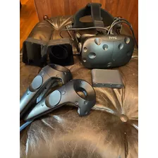 Htc Vive Completo Com Som E Strap