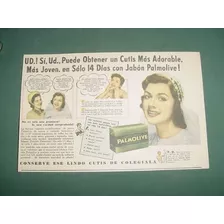 Publicidad Palmolive Jabon Cutis Colegiala 14 Dias Mod 1