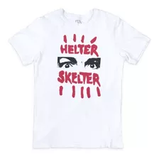 Playera Helter Skelter. Charles Manson. 