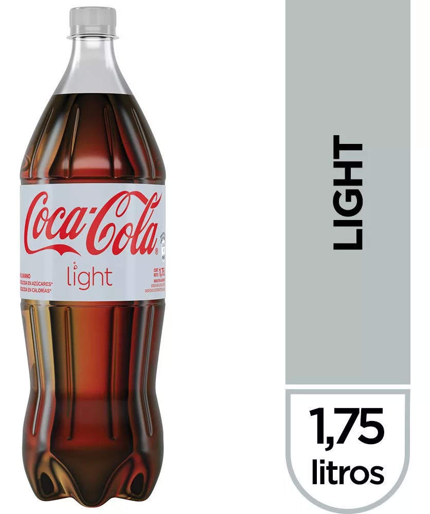 Gaseosa Light 1,75 Lt Coca Cola Gaseosas