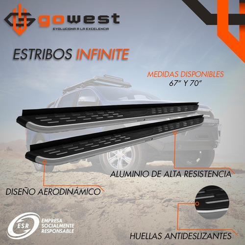 Estribo Infinite Honda Cr-v 2007-2011 Foto 6