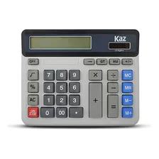 Calculadora De Mesa 12 Dígitos Com Visor Grande