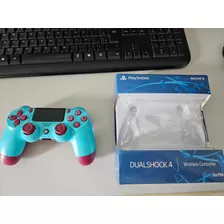 Controle Playstation Dualshock 4 Berry Blue - Ps4