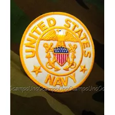 Usn United States Navy Seal Golden Patch. Nuevo.
