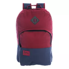 Mochila Urban C Bolso Externo Bicolor Escolar Cores