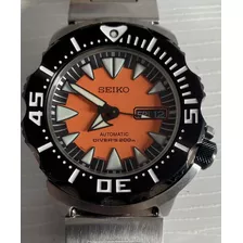 Relógio Seiko Monster 4r36 01j0 2 Pulseiras Mov Japan