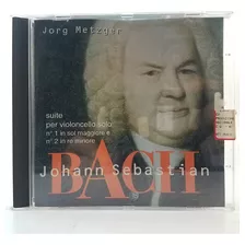 Bach - Suite Per Violoncello 1 2 - Metzger - Cd - Ex 