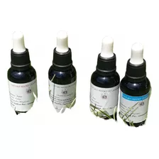 Kit 4 Tinturas Madre, Lavanda, Romero, Palqui, Rosas Blancas