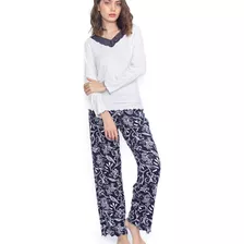 Pijama Wassarette Modelo Florencia Invierno