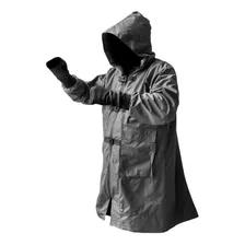 Cazadora Abrigo Impermeable Techwear Larga Doble Vista