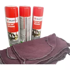 Kit 3 Desengripante Rost Off Mechanic 300ml - Wurth