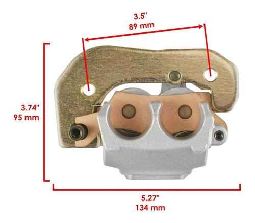 Set Calipers Can-am Outlander 850 4x4 Xmr Dps 2019 Foto 3