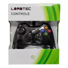 Controle Video Game Xbox 360 Com Fio Xbox360 E Pc Lordtec