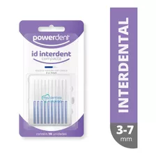 Escova Interdental Powerdent Cônica De 3-7mm - 6 Cartelas