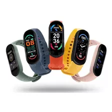 Reloj Inteligente Smart 6 Monitor Cardiaco Deportes Colores