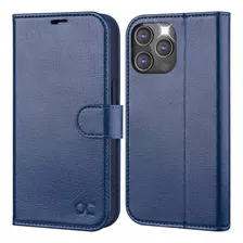 Funda Ocase Para iPhone 14 Pro Shockpr Wallet Blue