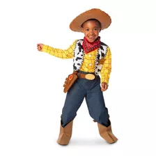 Disfraz Woody Toy Story Talla 5-6 Original Disney Store Niño