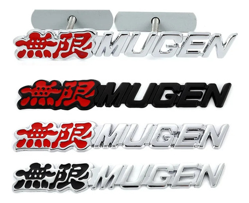 Para Honda Mugen Accord Civic Metal Sticker Badge Foto 2