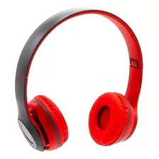Auriculares Bluetooth P47 Inalámbricos Carolinas Home Color Rojo