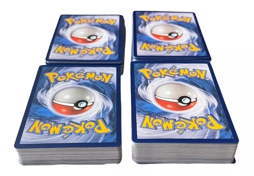 100 Cartas Pokemon Com 05 Brilhantes E 02 Promo Garantido