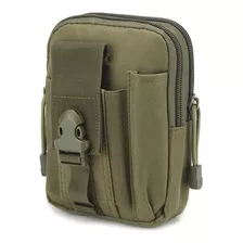 Estuche Con Sistema Molle Porta Celular Estilo Militar Pouch