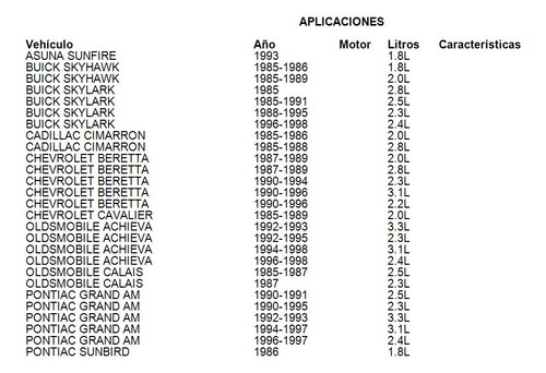 Balatas Tambor Oldsmobile Achieva 2.3l 1992-1994 Bioceramic Foto 2