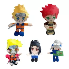 Peluche Naruto Shippuden, Kakashi, Sasuke Precio X Unidad 