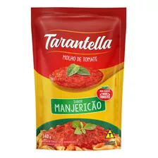 Molho De Tomate Manjericão Tarantella S Glúten Sachê 340 G