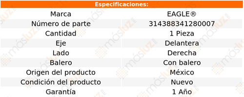 (1) Base Amortiguador Del Der Grande Punto 4 Cil 1.4l 05/08 Foto 2