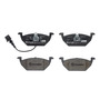 Set-4 Balatas Traseras Volkswagen Beetle L4 2.0l 12-18