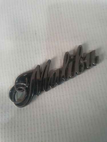 Emblema Malibu Original  En Metal 9cm. Pieza N.345382  Foto 9