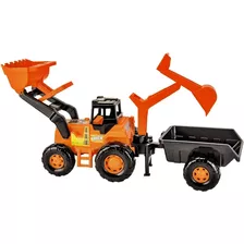 Brinquedo Trator Truck Super Completo - Magic Toys 