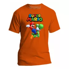 Playera Super Mario Bros Yoshi Todas Las Tallas