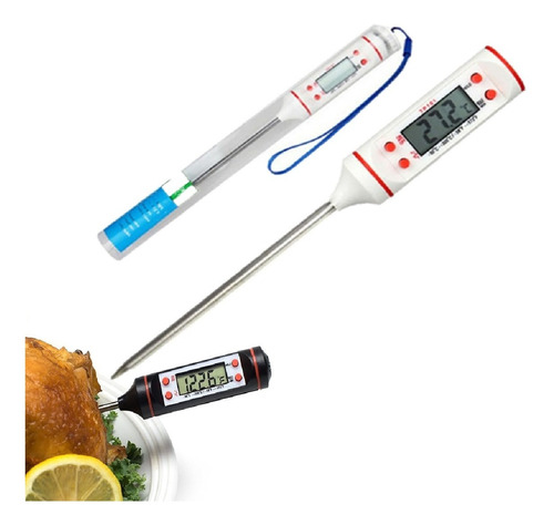Termometro Digital De Cocina Para Alimentos. Reposteria