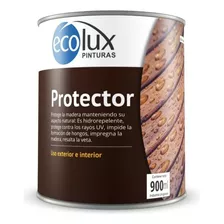 Protector De Maderas Int/ext 900 Ml Color Caoba Ecolux