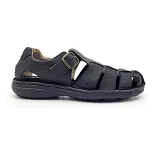 Sandalias Hombre Franciscanas De Cuero Super Confort Liviana