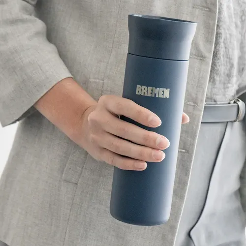 Vaso Termico Acero Bremen 450ml Tapa Boton 360 Frio Calor