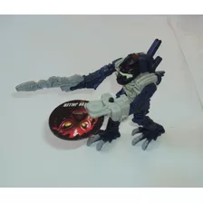 Brinquedo Mc Donalds Bionicle Vezok Com Disco - Coleção 2006