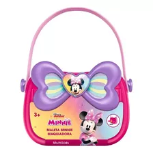 Maleta Maquiadora Minnie Disney Com Acessórios Multikids - B