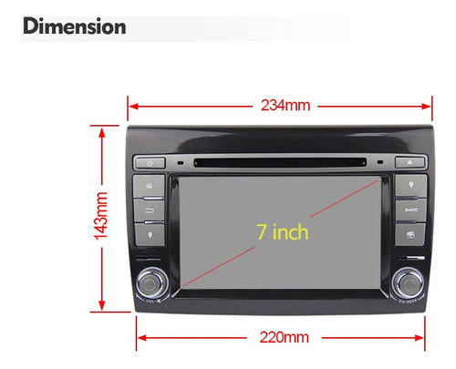 Android Dvd Gps Fiat Bravo 2007-2012 Mirror Link Radio Touch Foto 8