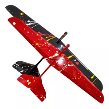 2 Mini Avião Planador Voo Livre Grande Plástico P/ Crianças