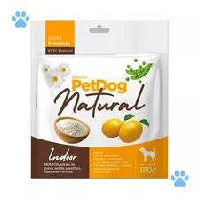 Petisco Caes Biscoito Canino Alimento Natural Petdog 150g Tipo Indoor