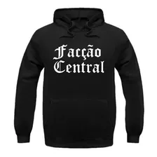 Blusa Facção Central Rap Hip Hop Moletom - 5182