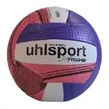 Bola De Volei Uhlsport Xtreme - Branco/roxo/rosa