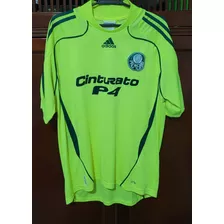 Camisa Palmeiras, Verde Limão, 2007/08