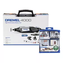 Retífica Dremel 4000 36 Acess. + Kit 160 Peças